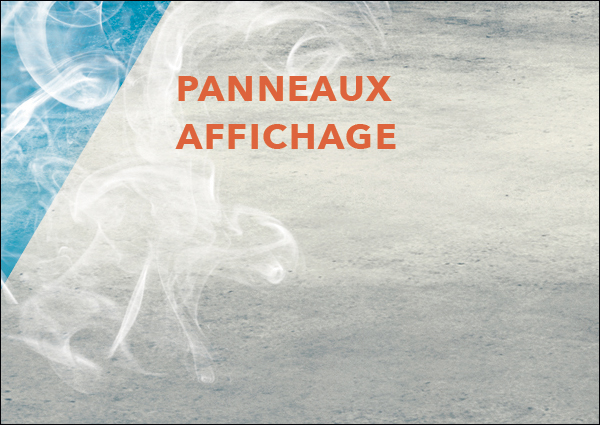 Créations de panneaux publicitaires 4x3 et panneaux sucettes à Talence.